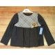 Babiné Invierno Conjunto niña Gris Cuadros
