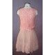Barcarola Conjunto niña Blusa Rosa y Falda Vuelo