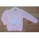 Sardon Winter Baby Girl Pink Sweater Rabbit Pompom