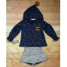 Coco Acqua Invierno Conjunto niña Marino Estrellas