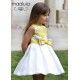 Maalula Summer Girl Dress Ceremony Yellow and White