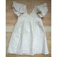 Eve Children Summer Girl Dress White with Small Stripes