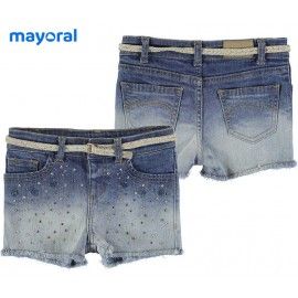 Mayoral Verano Short niña Tejano