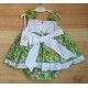 Blanca Valiente Summer Baby Girl Set Leafs