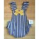 Blanca Valiente Summer Baby Girl Romper Stripes