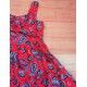 Mayoral Verano Vestido niña Rojo Cachemira