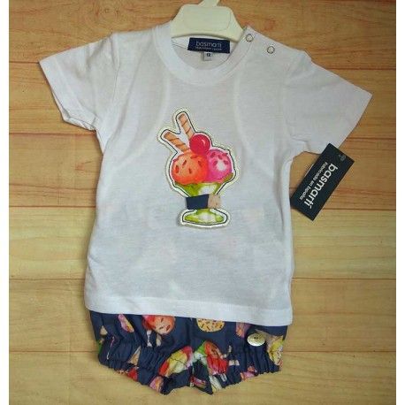 Basmartí Verano Conjunto bebé niño Lincoln