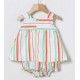 Coco Acqua Verano Vestido bebé niña Rayas Colores