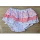 Coco Acqua Verano Vestido Peto bebé niña Coral Topos