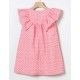 Coco Acqua Verano Vestido niña Coral Topos