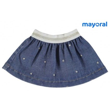 Mayoral Summer Baby Girl Skirt Denim