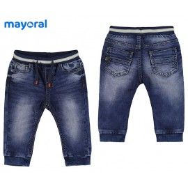 Mayoral Summer Baby Boy Long Trousers Soft Denim