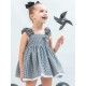 Marane Summer Baby Girl Set Black Squares