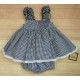 Marane Summer Baby Girl Set Black Squares