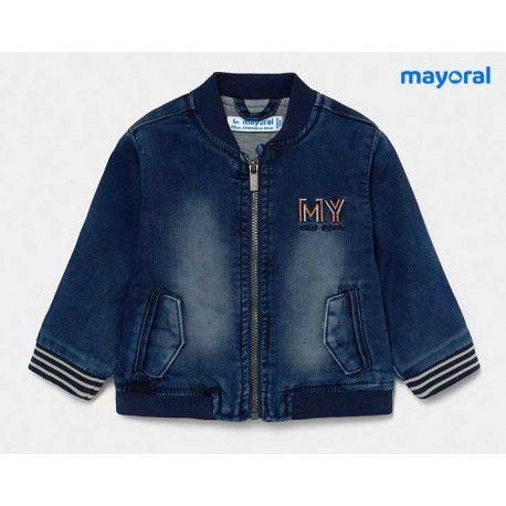 Mayoral Summer Baby Boy Jacket Soft Denim