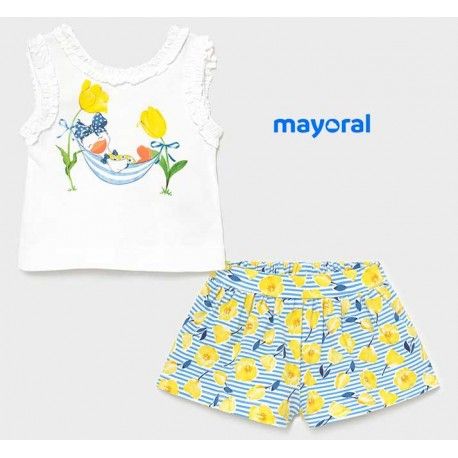 Mayoral Verano Conjunto bebé niña Pato