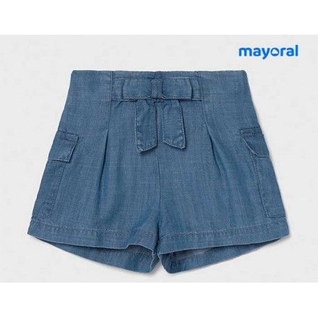 Mayoral Summer Baby Girl Shorts Loose Denim