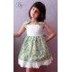 Blanca Valiente Summer Girl Dress Leafs