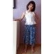 Mayoral Summer Girl Set White and Blue