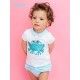 Foque Summer Baby Boy Set Frog