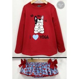 Mon Petit Bonbon Invierno Conjunto niña Namaste Braguita