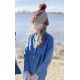 Eve Children Invierno Vestido niña Blue Duck Denim