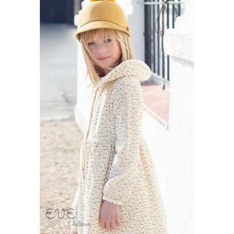 Eve Children Invierno Vestido niña Moutard Liberty