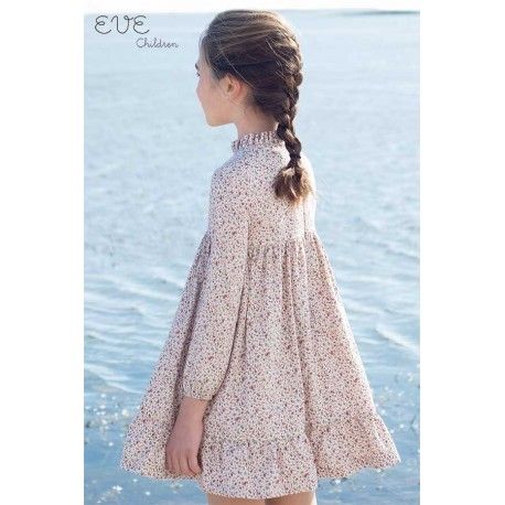 Eve Children Winter Girl Dress Rose