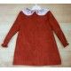 Eve Children Winter Girl Dress Brandy