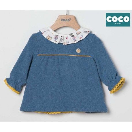 Coco Acqua Invierno Vestido bebé niña Búho
