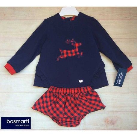 Basmartí Winter Baby Girl Set Polygala
