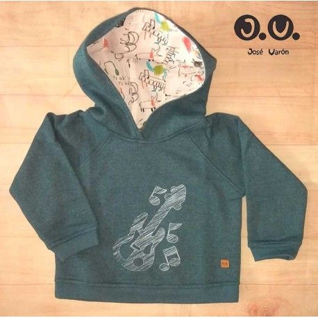 José Varón Invierno Sudadera niño Guitarra