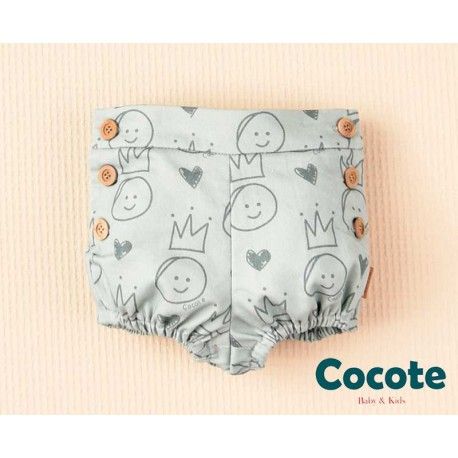 Cocote Invierno Short Rana bebé niño Coronas