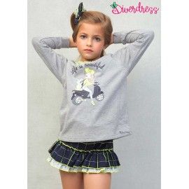 Diverdress Invierno Conjunto niña Neón Braguita