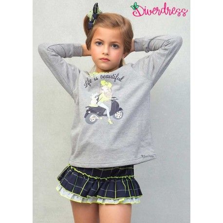 DiverDress Winter Baby Girl Set Neon