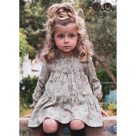 Jose Varon Winter Baby Girl Set Puppys