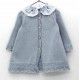 Foque Invierno Vestido bebé niña Celeste Koala
