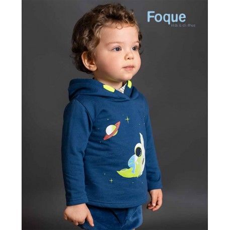 Foque Winter Boy Sweatshirt Astronaut