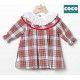 Coco Acqua Invierno Vestido bebé niña Tartán