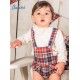 Babine Winter Baby Boy Set with Squared Romper