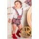 Babine Winter Baby Boy Set with Squared Romper