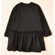 Cocote Invierno Vestido niña Negro Bombilla
