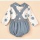 Jose Varon Winter Baby Boy Set Balloons