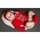 Foque Winter Baby Girl Set Mushrooms