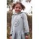 José Varón Invierno Vestido niña Felpa Gris