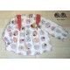 Jose Varon Winter Baby Girl Sweatshirt Circles