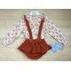 Babine Winter Baby Girl Set Foxes