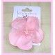 Koquitos Pinza Niña Ceremonia Flor Rosa Perla