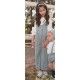 Cocote Winter Girl Green Romper with Stripes