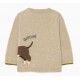 Mayoral Invierno Jersey bebé niño Dog Camel Claro